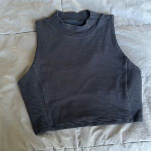 ALO Yoga Gray Sleeveless Top